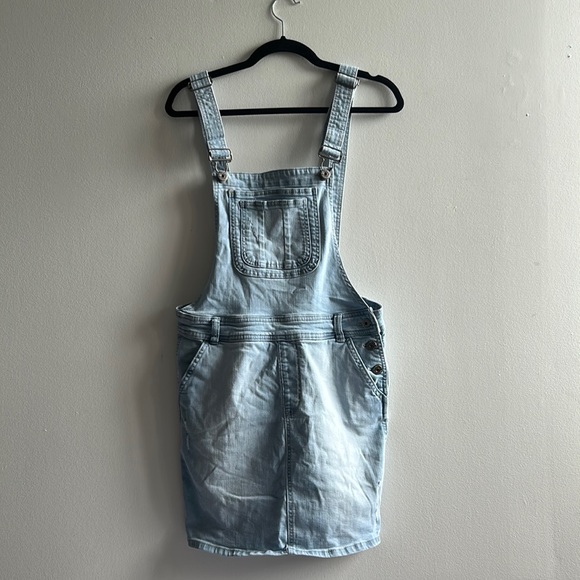 Jeaniologie Denim Skirt Overalls Size 8 - Picture 1 of 7